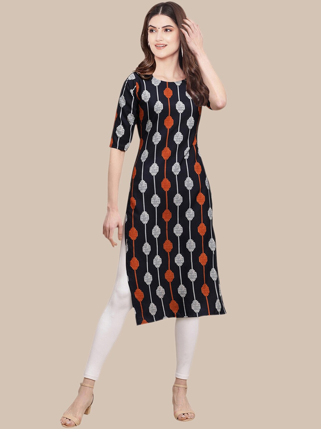 Ethnic basket Women Black & Red Pack of 5 Floral Printed Summer Sheers Crepe Kurta
Ethnic basket Women Black & Red Pack of 5 Floral Printed Summer Sheers Crepe Kurta