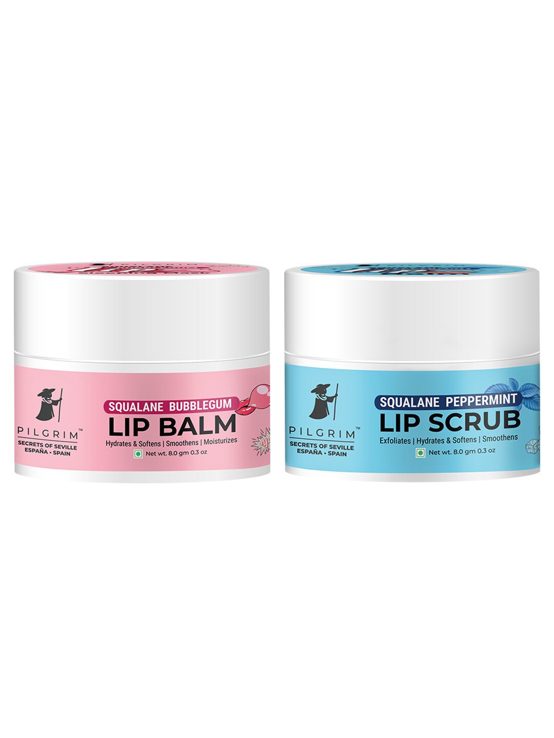 Pilgrim Perfect Lips With Gentle Exfoliator & Hydrating Lip Balm for Soft & Plump Lips, Blue
Pilgrim Perfect Lips With Gentle Exfoliator & Hydrating Lip Balm for Soft & Plump Lips, Blue