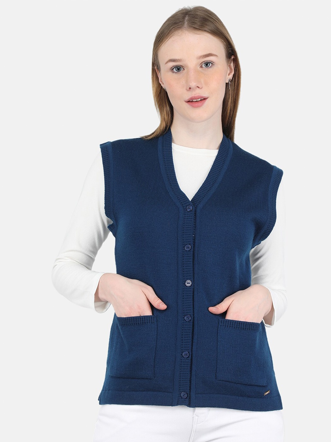 Monte Carlo Women Blue Cardigan