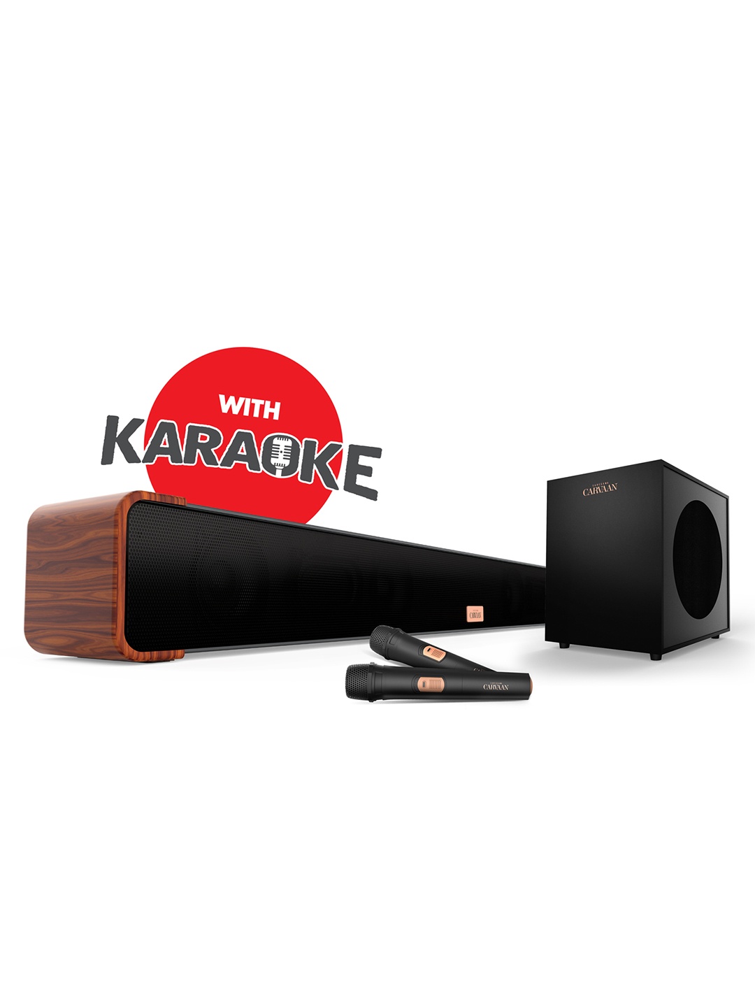 Saregama Carvaan Black Soundbar Karaoke SCSB192 Karaoke Function To Sing Any Song 2 Mics
Saregama Carvaan Black Soundbar Karaoke SCSB192 Karaoke Function To Sing Any Song 2 Mics