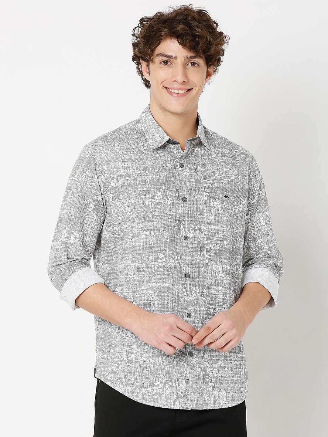 Mufti Men Plus Size Classic Slim Fit Abstract Printed Pure Cotton Casual Shirt, White
Mufti Men Plus Size Classic Slim Fit Abstract Printed Pure Cotton Casual Shirt, White
