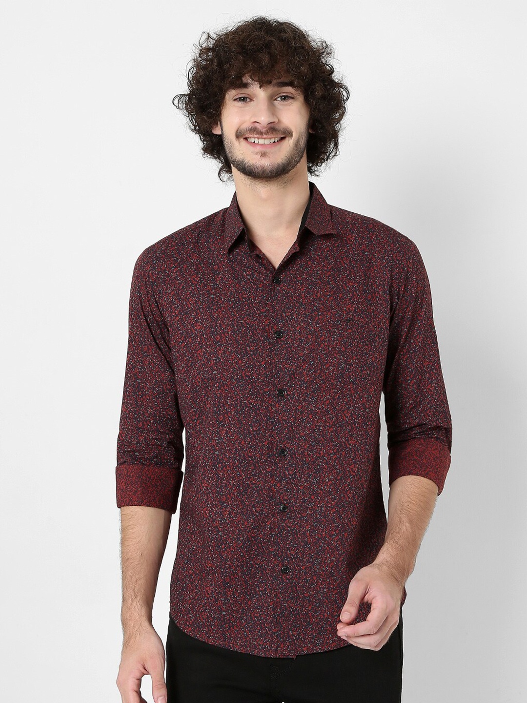 Mufti Men Plus Size Classic Abstract Printed Slim Fit Pure Cotton Casual Shirt, Burgundy
Mufti Men Plus Size Classic Abstract Printed Slim Fit Pure Cotton Casual Shirt, Burgundy