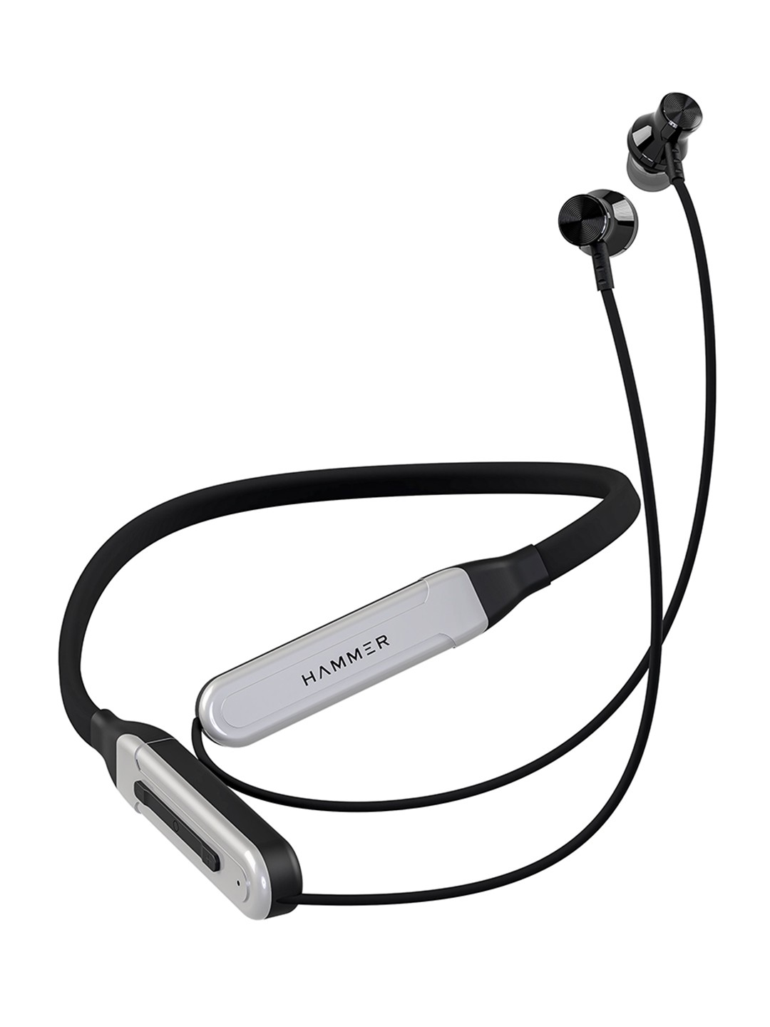 HAMMER Sting 3.0 In-the-Ear Bluetooth Neckband with Upto 30 Hours Playback (Black/Silver)
HAMMER Sting 3.0 In-the-Ear Bluetooth Neckband with Upto 30 Hours Playback (Black/Silver)
