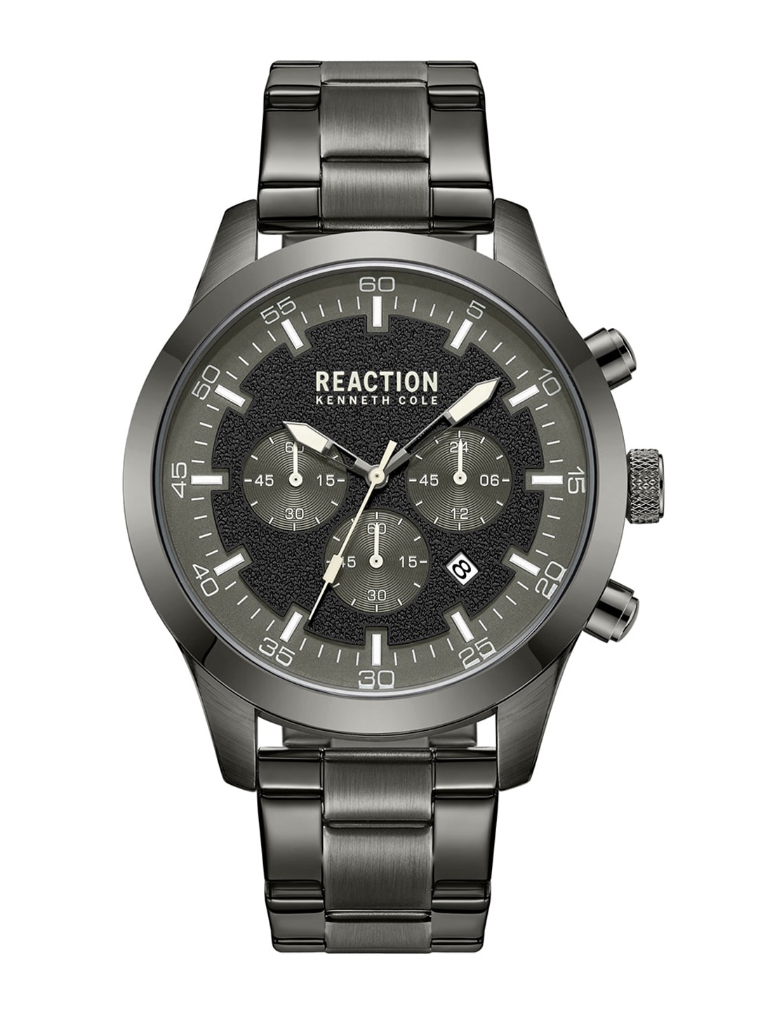 REACTION KENNETH COLE Men Stainless Steel Bracelet Style Strap Analogue Watch KRWGI9005405, Green
REACTION KENNETH COLE Men Stainless Steel Bracelet Style Strap Analogue Watch KRWGI9005405, Green