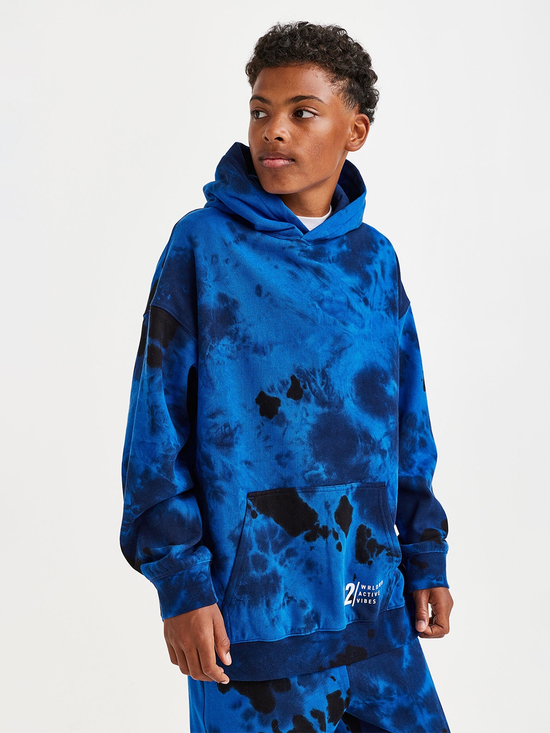 H&M Boys Oversized Hoodie, Blue