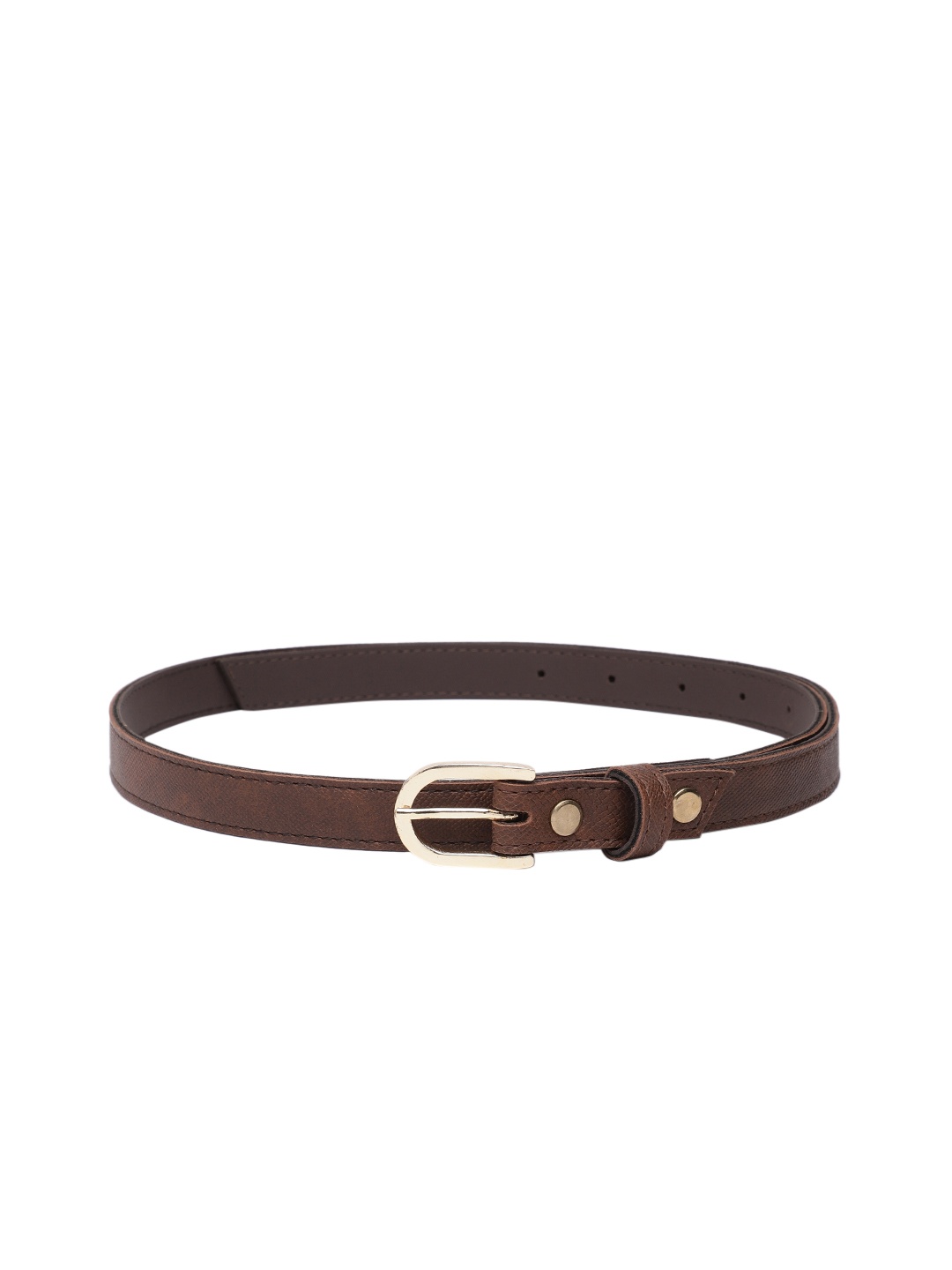 Baggit Women Textured Belt, Brown