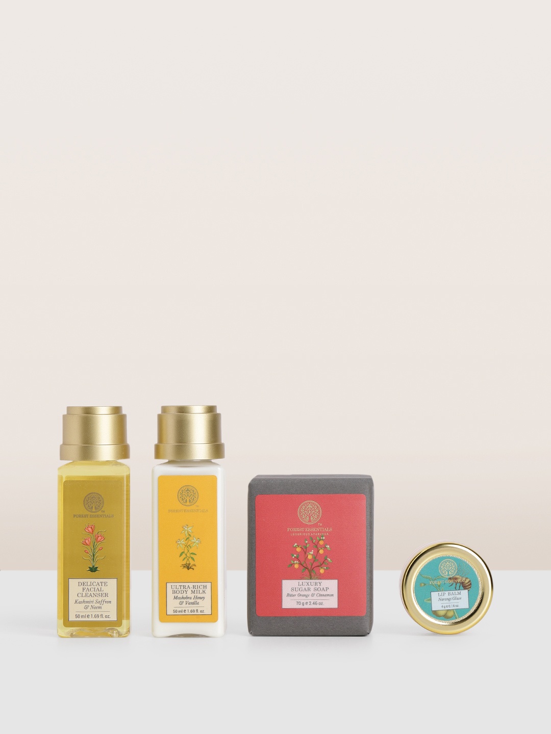 Forest Essentials 4 Pcs Bahaar Skin Care Gift Box Set for Birthday & Anniversary, Blue
Forest Essentials 4 Pcs Bahaar Skin Care Gift Box Set for Birthday & Anniversary, Blue