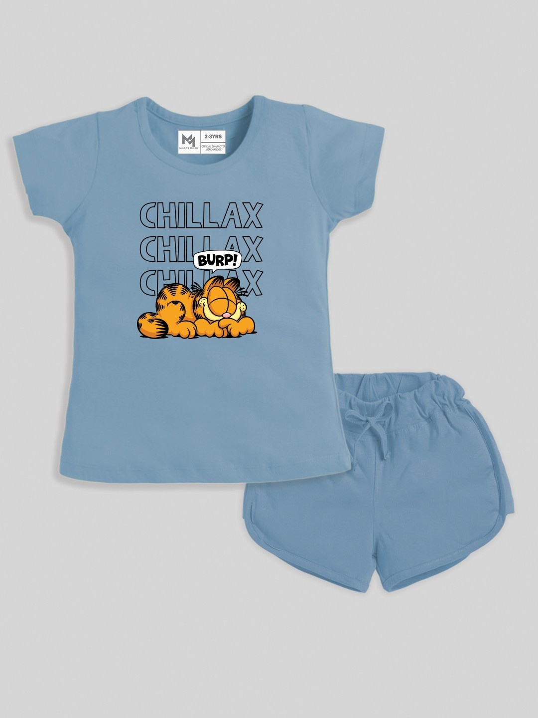 YK X Minute Mirth Infant Girls Printed Pure Cotton Tshirt with Shorts, Blue
YK X Minute Mirth Infant Girls Printed Pure Cotton Tshirt with Shorts, Blue
