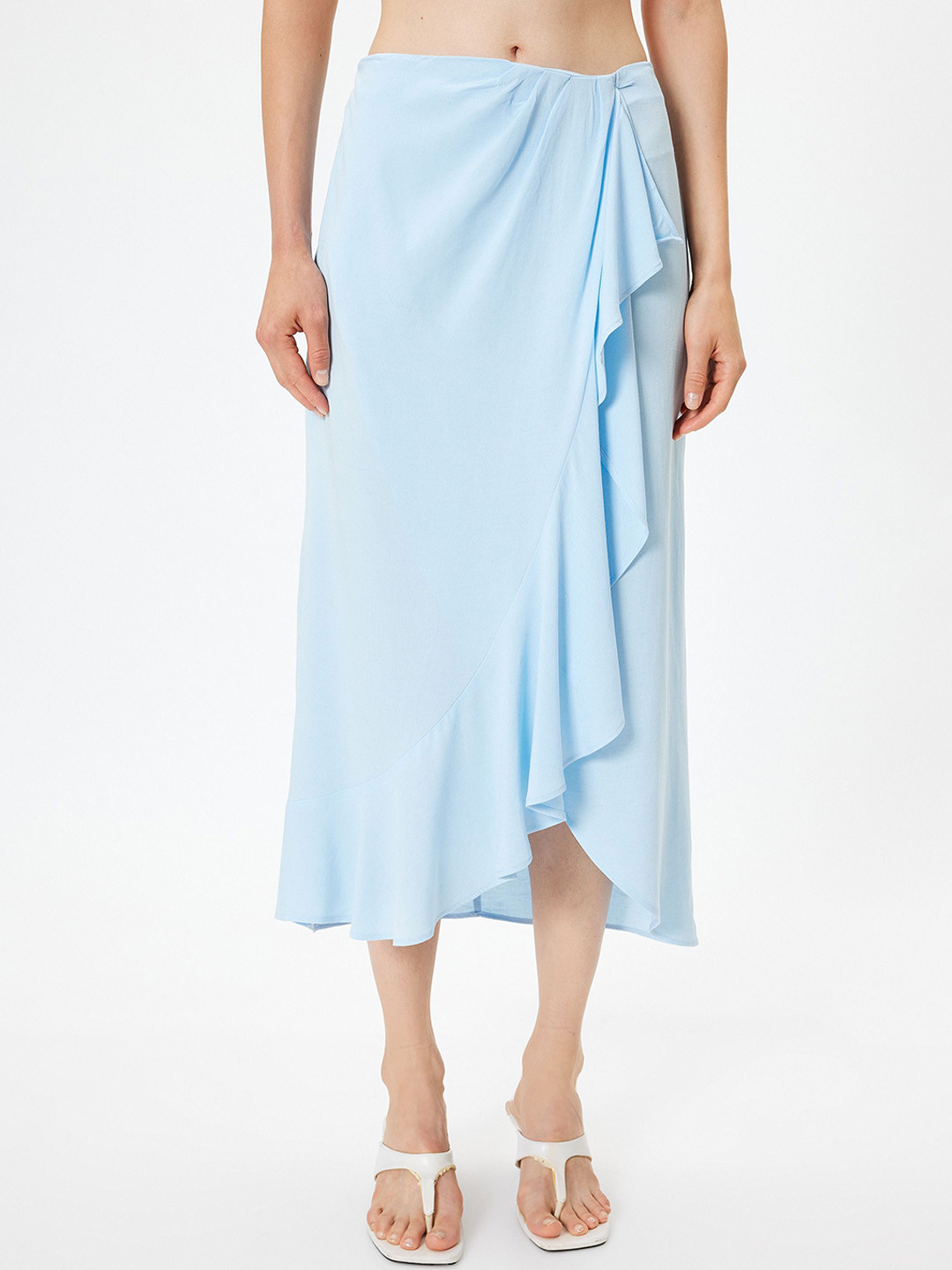 Koton Flared A-Line Midi Skirts, Blue
Koton Flared A-Line Midi Skirts, Blue
