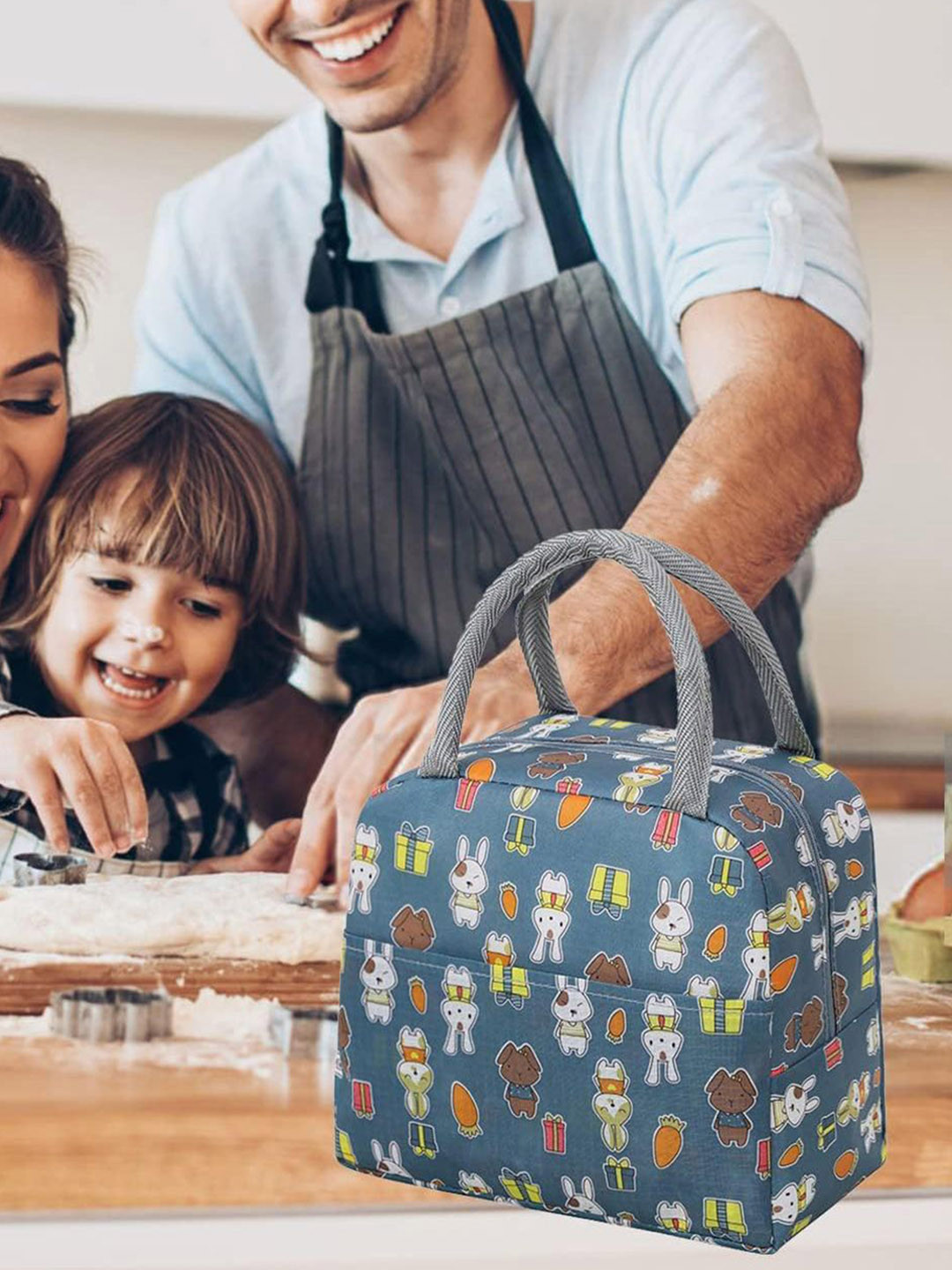 HOUSE OF QUIRK Other Prints Insulated Lunch bags Travel Accessory, Blue
HOUSE OF QUIRK Other Prints Insulated Lunch bags Travel Accessory, Blue
