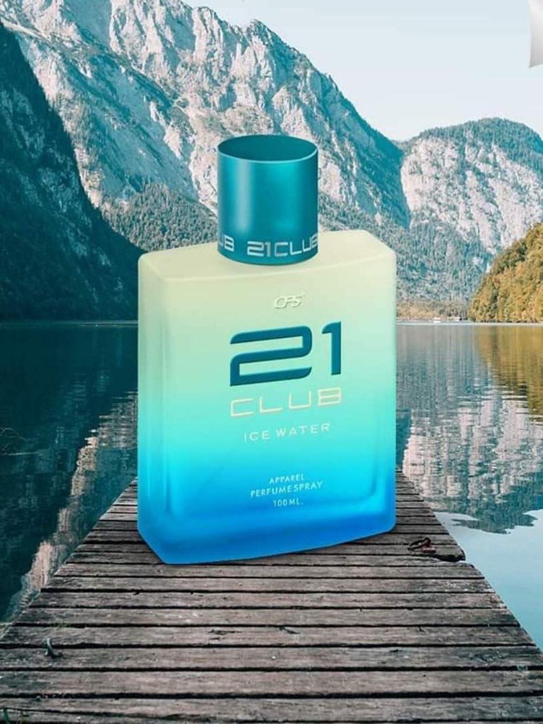CFS 21 Club Ice Water Refreshing & Long Lasting Eau De Perfume - 100ml, Blue
CFS 21 Club Ice Water Refreshing & Long Lasting Eau De Perfume - 100ml, Blue
