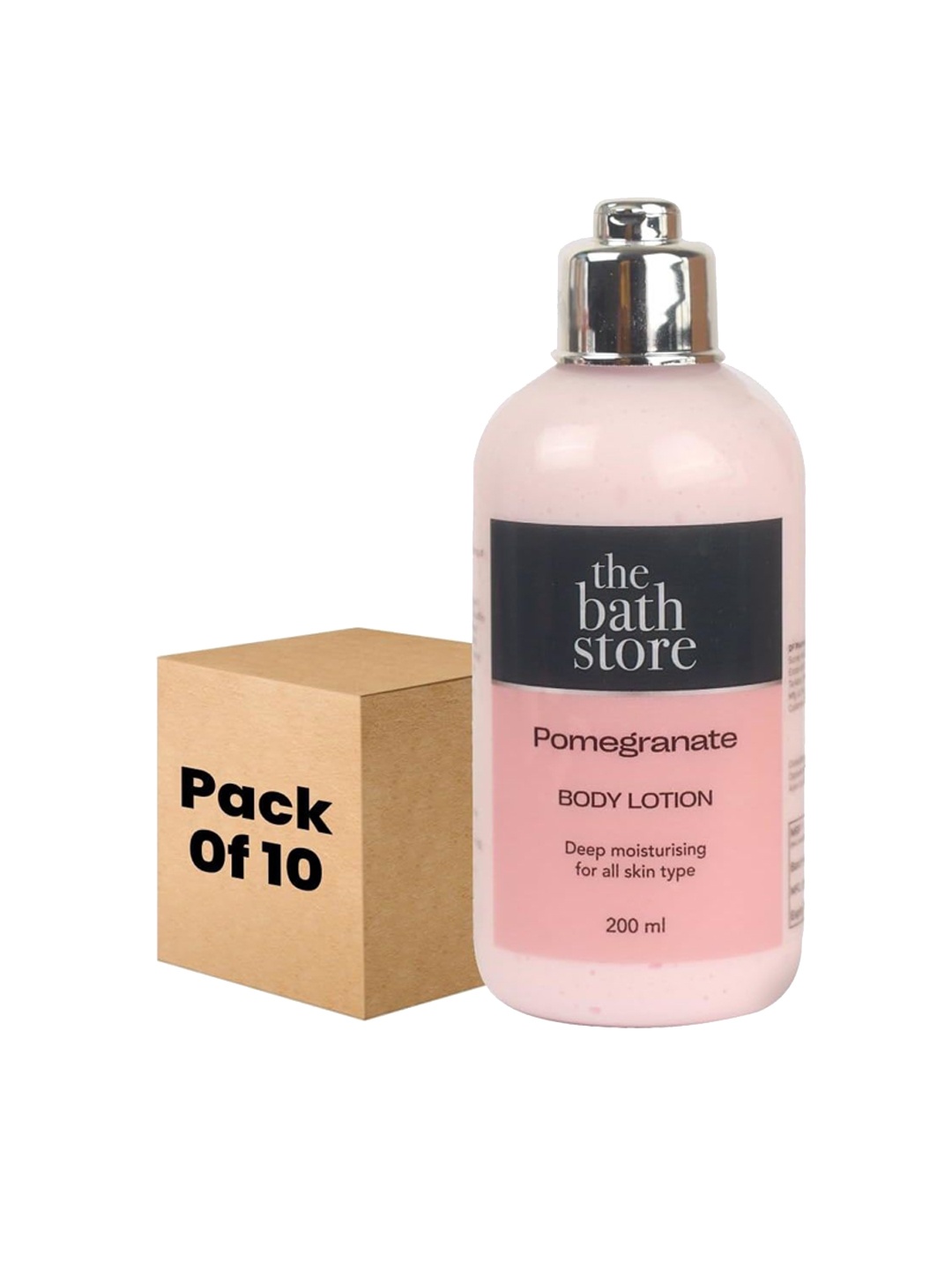 The Bath Store Set Of 10 Pomegranate Body Lotion For Nourishing Skin-200ml Each, Pink
The Bath Store Set Of 10 Pomegranate Body Lotion For Nourishing Skin-200ml Each, Pink