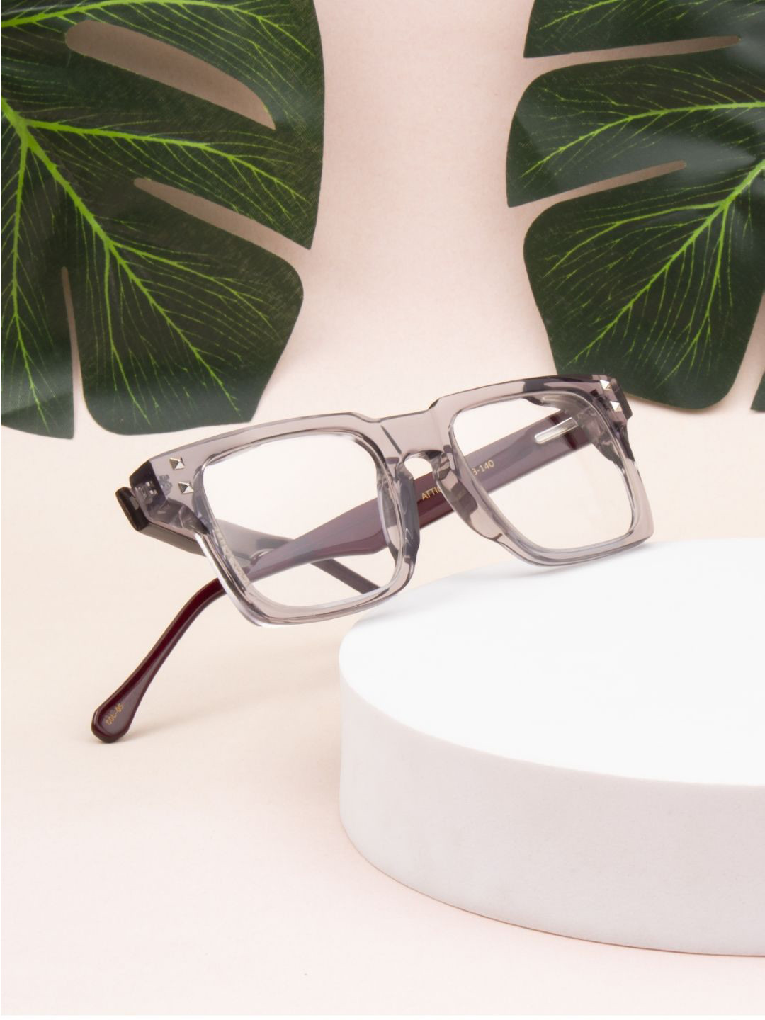 Ted Smith Unisex 100% Acetate Full Rim Square Frames, Grey
Ted Smith Unisex 100% Acetate Full Rim Square Frames, Grey