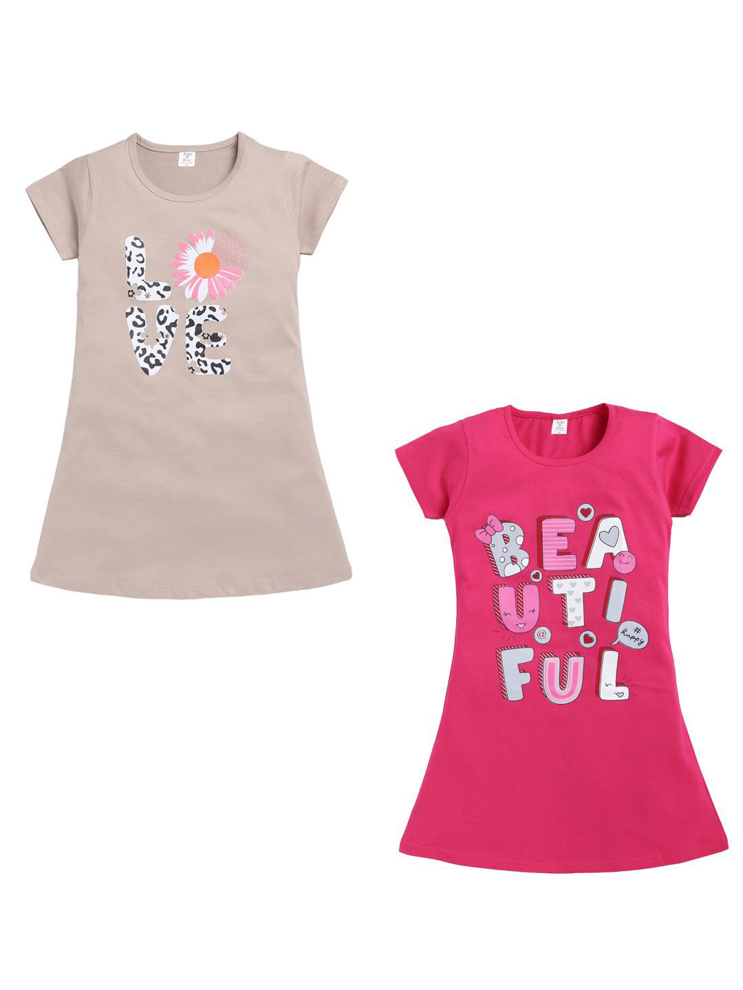 Todd N Teen Girls Graphic Printed Nightdress, Pink
Todd N Teen Girls Graphic Printed Nightdress, Pink