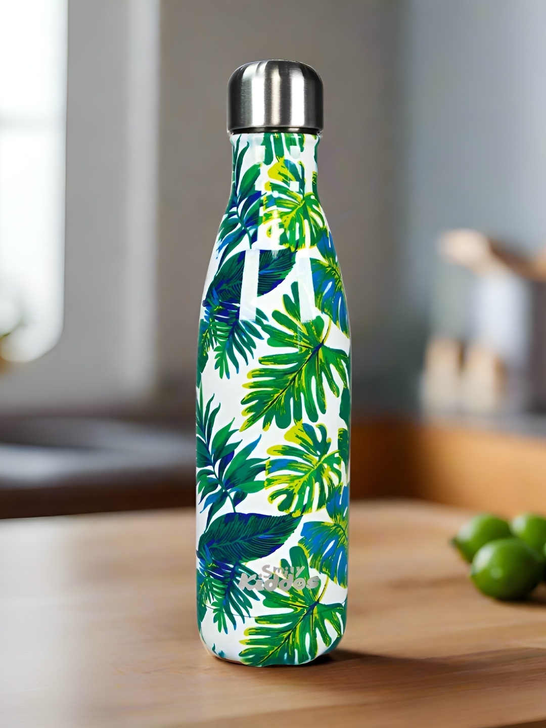 Smily Kiddos White & Green Tropical Printed Double Wall Vacuum Flask Water Bottle 500ml
Smily Kiddos White & Green Tropical Printed Double Wall Vacuum Flask Water Bottle 500ml