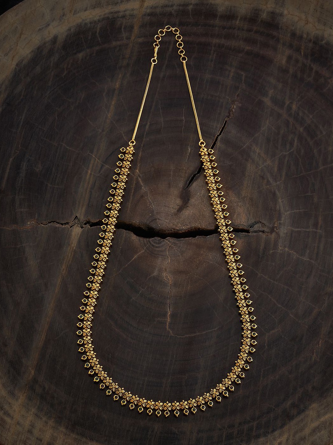 Kushal's Fashion Jewellery Copper Gold-Plated Artificial Stones Studded Antique Necklace
Kushal's Fashion Jewellery Copper Gold-Plated Artificial Stones Studded Antique Necklace