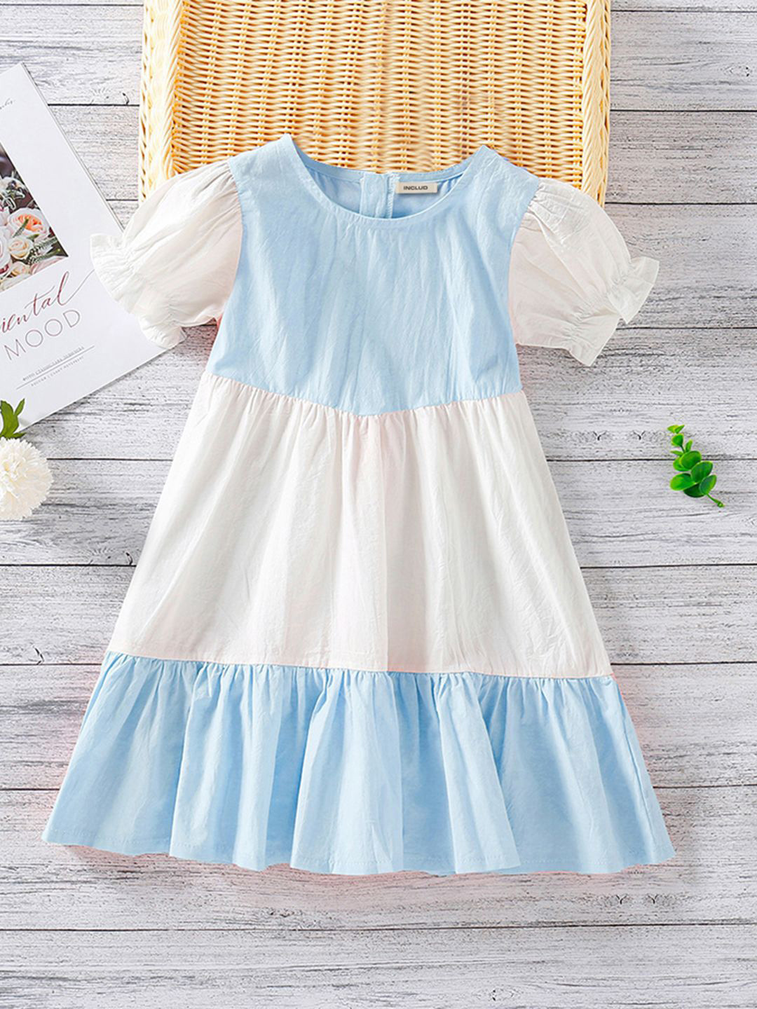 INCLUD girl Colourblocked A-Line Maxi Dress, Blue
INCLUD girl Colourblocked A-Line Maxi Dress, Blue