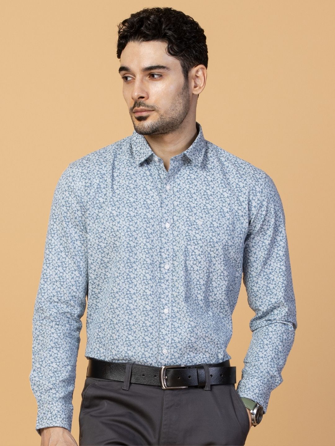 Monterrey SF Men Smart Spread Collar Abstract Printed Cotton Slim Fit Casual Shirt, Blue
Monterrey SF Men Smart Spread Collar Abstract Printed Cotton Slim Fit Casual Shirt, Blue