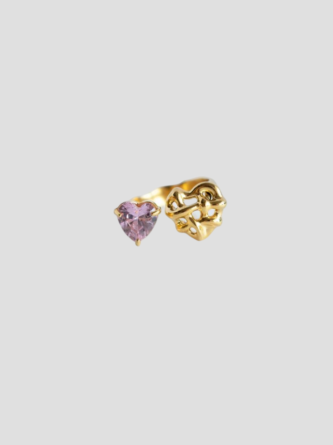 Don't Call Me Princess Demi Fine Gold-Plated Stainless Steel Toit et Moi Finger Ring 
Don't Call Me Princess Demi Fine Gold-Plated Stainless Steel Toit et Moi Finger Ring