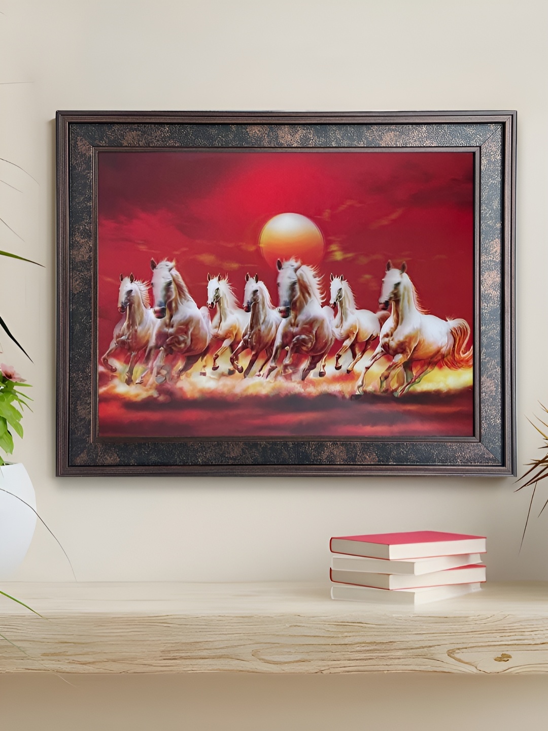 Art Street Red & White Seven Running Horse Printed Wooden 5D Birds and Animals Wall Art
Art Street Red & White Seven Running Horse Printed Wooden 5D Birds and Animals Wall Art