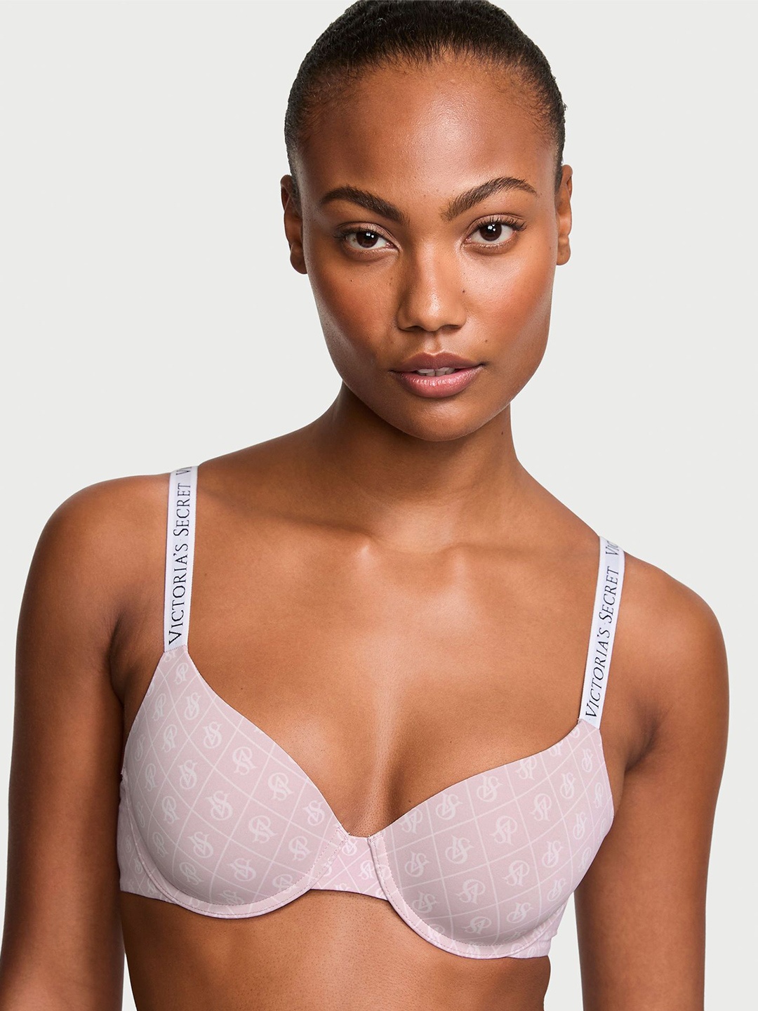Victoria's Secret Graphic Medium Coverage Underwired Lightly Padded Push-Up Bra, Purple
Victoria's Secret Graphic Medium Coverage Underwired Lightly Padded Push-Up Bra, Purple