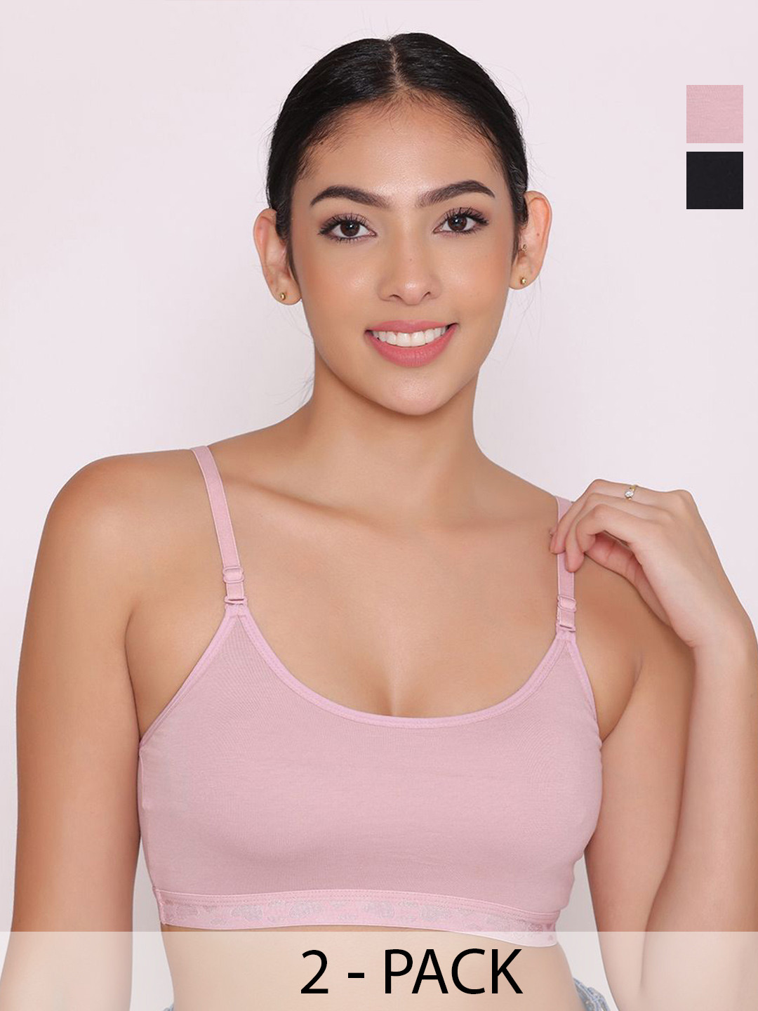 INKURV Bra Full Coverage, Black 
INKURV Bra Full Coverage, Black