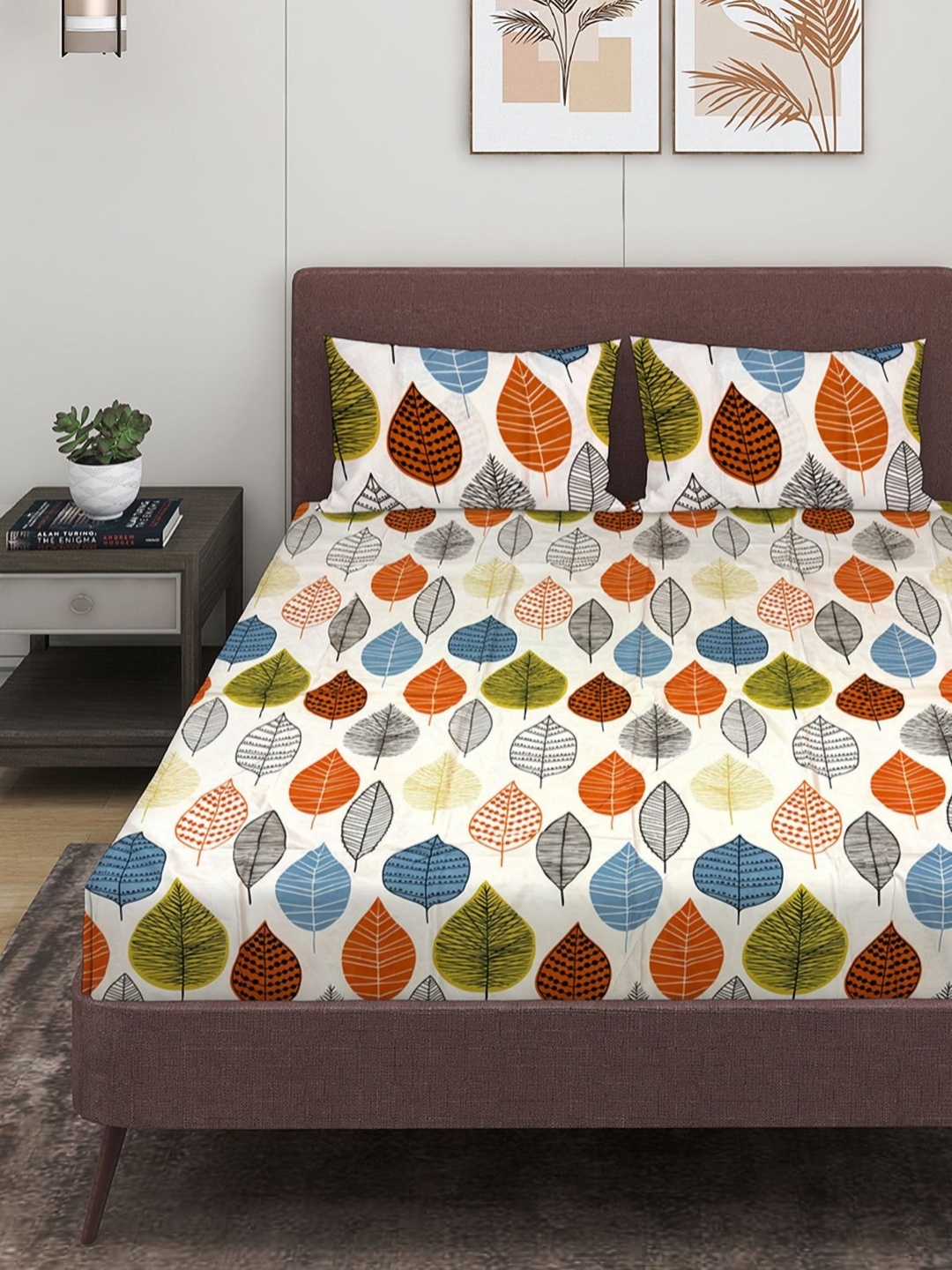 Myntra Elegant Homes Peach Floral Microfiber 160 TC Queen Bedsheet with 2 Pillow Covers
Myntra Elegant Homes Peach Floral Microfiber 160 TC Queen Bedsheet with 2 Pillow Covers