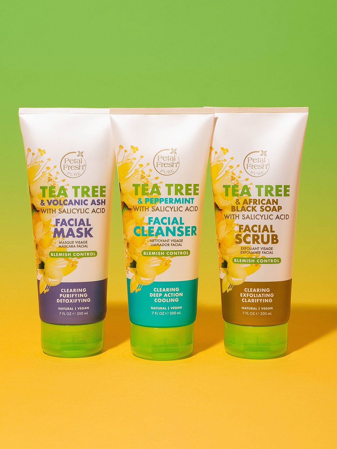 Petal Fresh Pure Tea Tree Blemish Control Facial Scrub With Salicylic Acid-200 ml, Green
Petal Fresh Pure Tea Tree Blemish Control Facial Scrub With Salicylic Acid-200 ml, Green