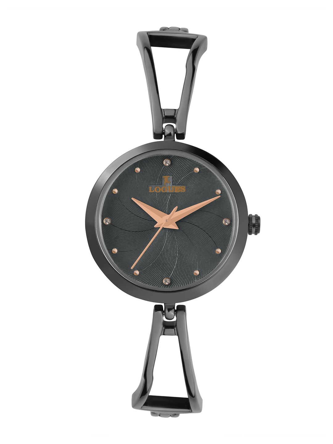 L LOGUES Women Brass Dial & Bracelet Style Straps Analogue Watch L E-710 QM-27, Grey
L LOGUES Women Brass Dial & Bracelet Style Straps Analogue Watch L E-710 QM-27, Grey