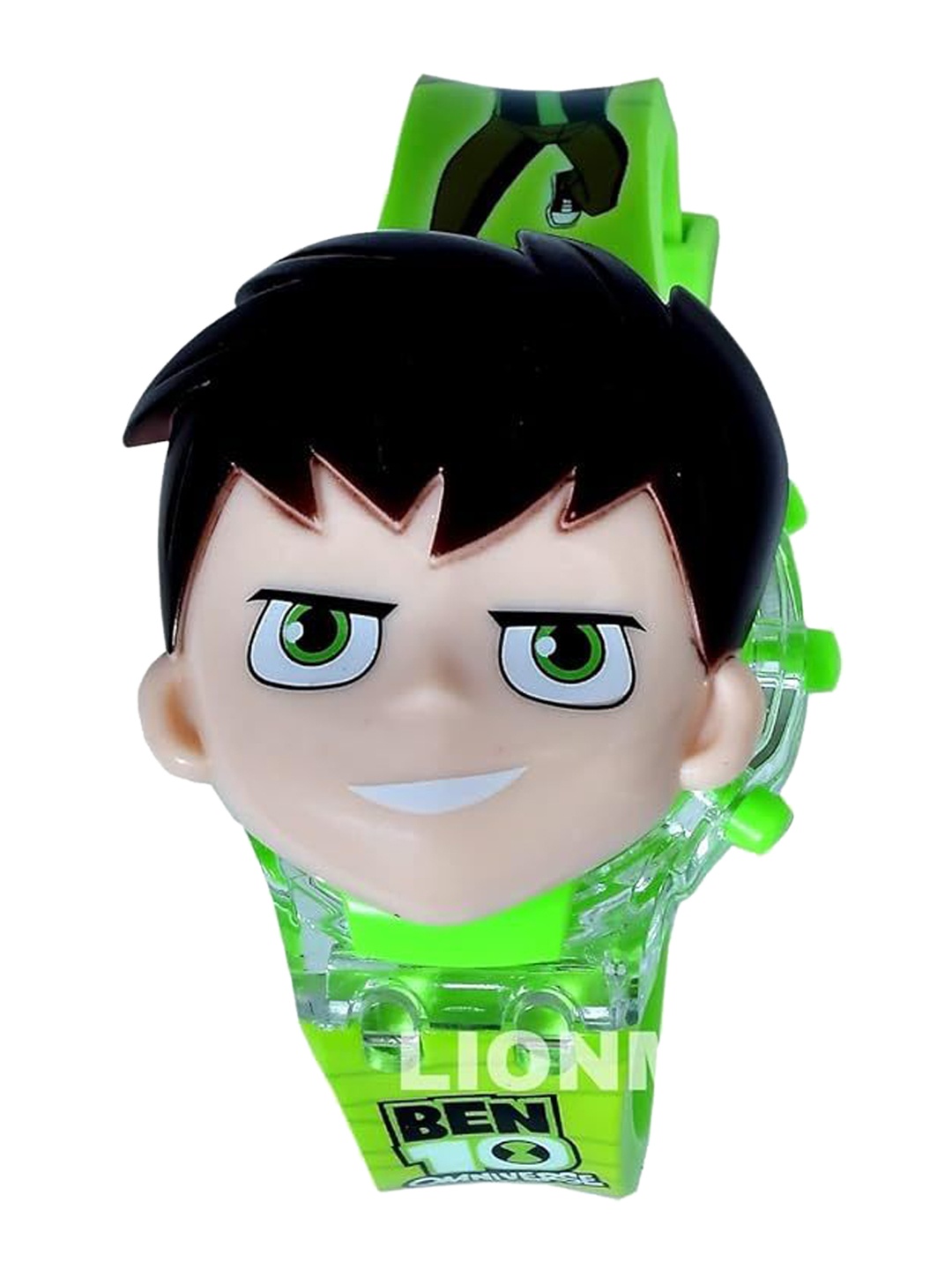 SWADESI STUFF Unisex Kids Printed Dial & Straps Digital Multi Function Automatic Watch 3D BEN10, Green
SWADESI STUFF Unisex Kids Printed Dial & Straps Digital Multi Function Automatic Watch 3D BEN10, Green