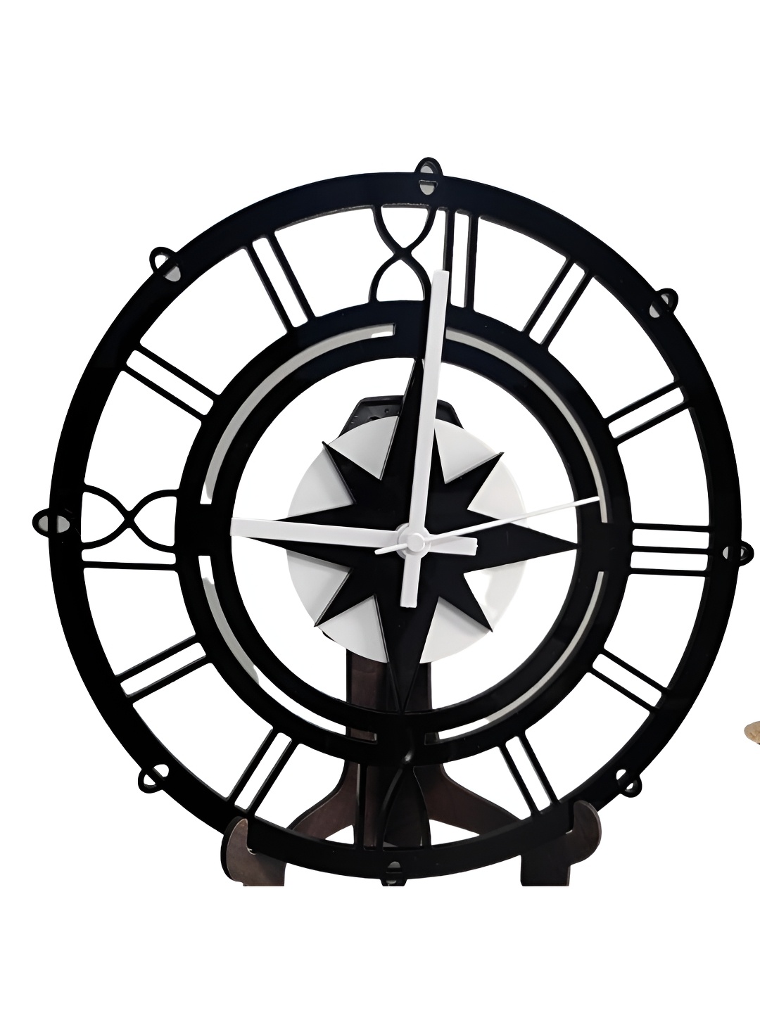 INTERNATIONAL GIFT Black & White Designer Star Acrylic Contemporary Analogue Wall Clock
INTERNATIONAL GIFT Black & White Designer Star Acrylic Contemporary Analogue Wall Clock
