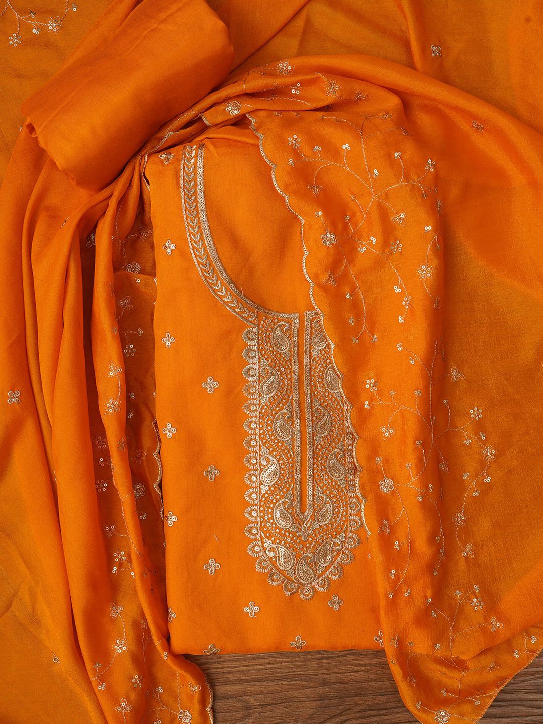 Jaipur Kurti Unstitched Embroidered Cotton Blend Dress Material With Dupatta, Yellow
Jaipur Kurti Unstitched Embroidered Cotton Blend Dress Material With Dupatta, Yellow