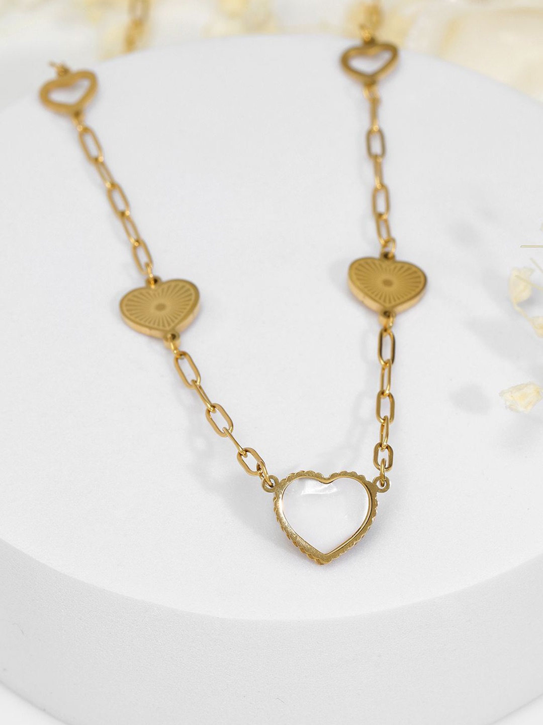 Rubans 18KT Gold Plated Stainless Steel Tarnish-Free Waterproof Demi-Fine Link Necklace
Rubans 18KT Gold Plated Stainless Steel Tarnish-Free Waterproof Demi-Fine Link Necklace