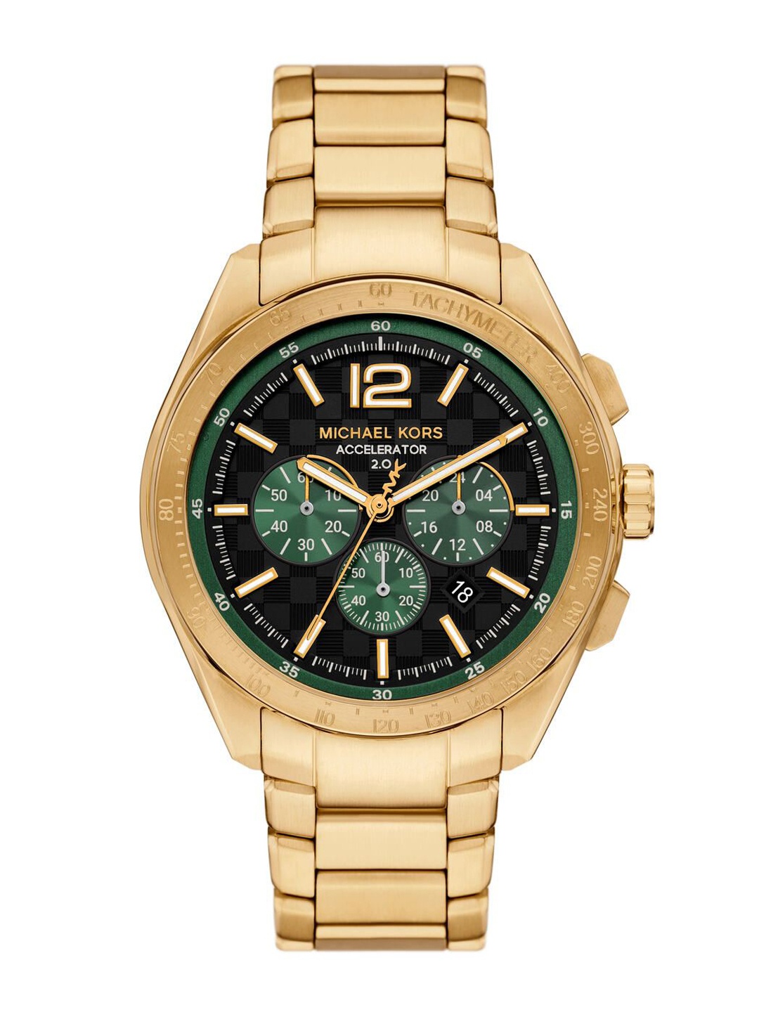 Michael Kors Men Embellished Dial & Stainless Steel Straps Analogue Watch AK_MK9177, Black
Michael Kors Men Embellished Dial & Stainless Steel Straps Analogue Watch AK_MK9177, Black