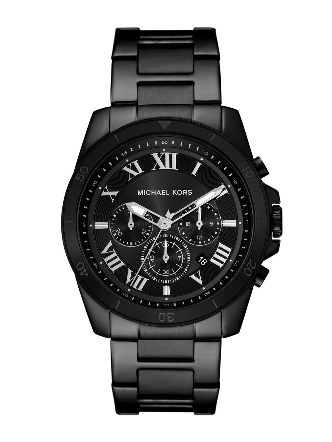 Michael Kors Men Dial & Stainless Steel Straps Analogue Watch AK_MK9185, Black
Michael Kors Men Dial & Stainless Steel Straps Analogue Watch AK_MK9185, Black