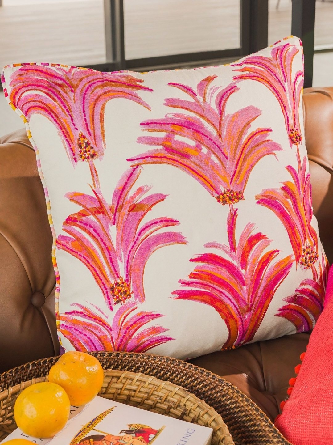 ONSETHOMES Flair Of Nature Pink & White Floral Embroidered Cotton Square Cushion Covers
ONSETHOMES Flair Of Nature Pink & White Floral Embroidered Cotton Square Cushion Covers