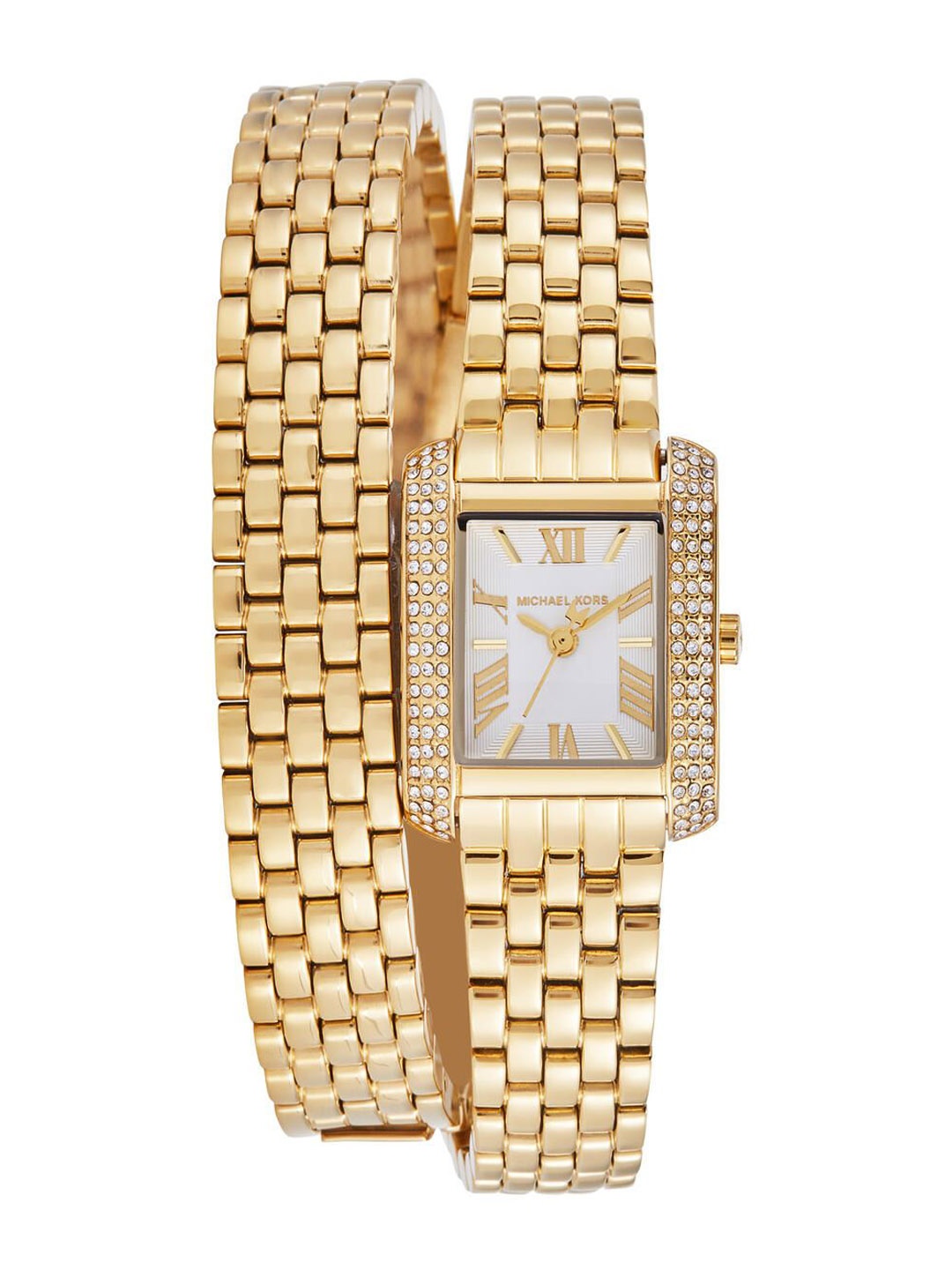 Michael Kors Women Embellished Dial & Stainless Steel Straps Analogue Watch AK_MK4833, Gold
Michael Kors Women Embellished Dial & Stainless Steel Straps Analogue Watch AK_MK4833, Gold