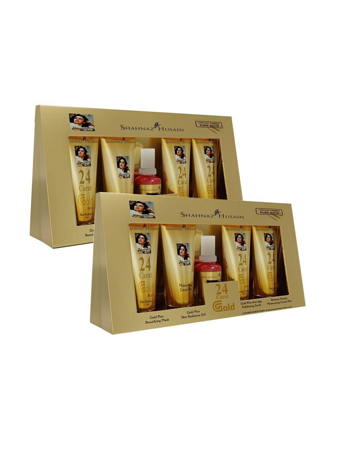 Shahnaz Husain Pack Of 2 24 Carat Gold Facial Kit Rejuvenates Skin - 30ml + 80g
Shahnaz Husain Pack Of 2 24 Carat Gold Facial Kit Rejuvenates Skin - 30ml + 80g