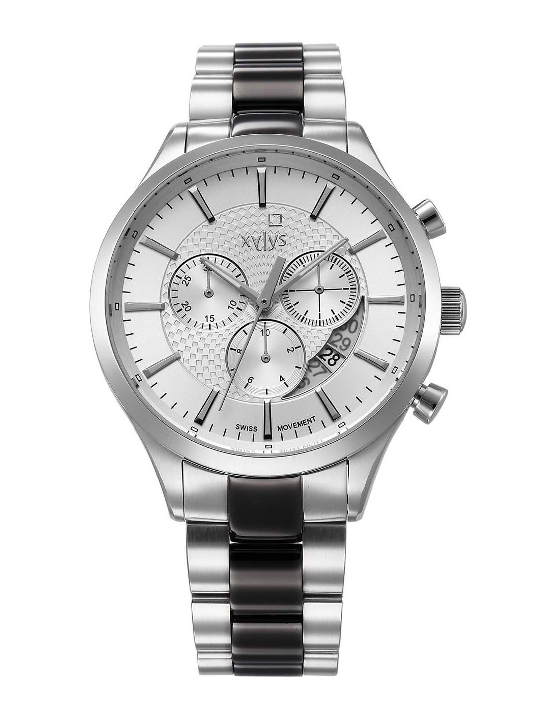 Xylys Men Dial & Stainless Steel Bracelet Style Straps Analogue Watch 40056KM02E, White
Xylys Men Dial & Stainless Steel Bracelet Style Straps Analogue Watch 40056KM02E, White