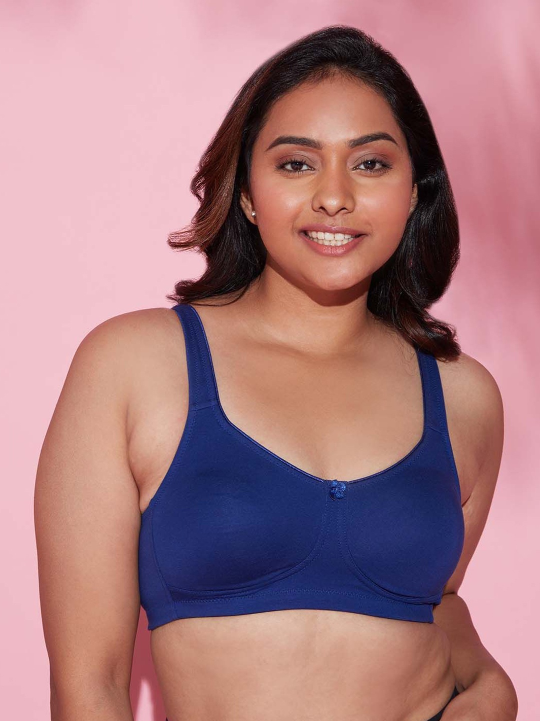 Nykd By Nykaa No Sweat Breast Separating Breathe Cotton Non Padded Non Wired Bra, Blue
Nykd By Nykaa No Sweat Breast Separating Breathe Cotton Non Padded Non Wired Bra, Blue