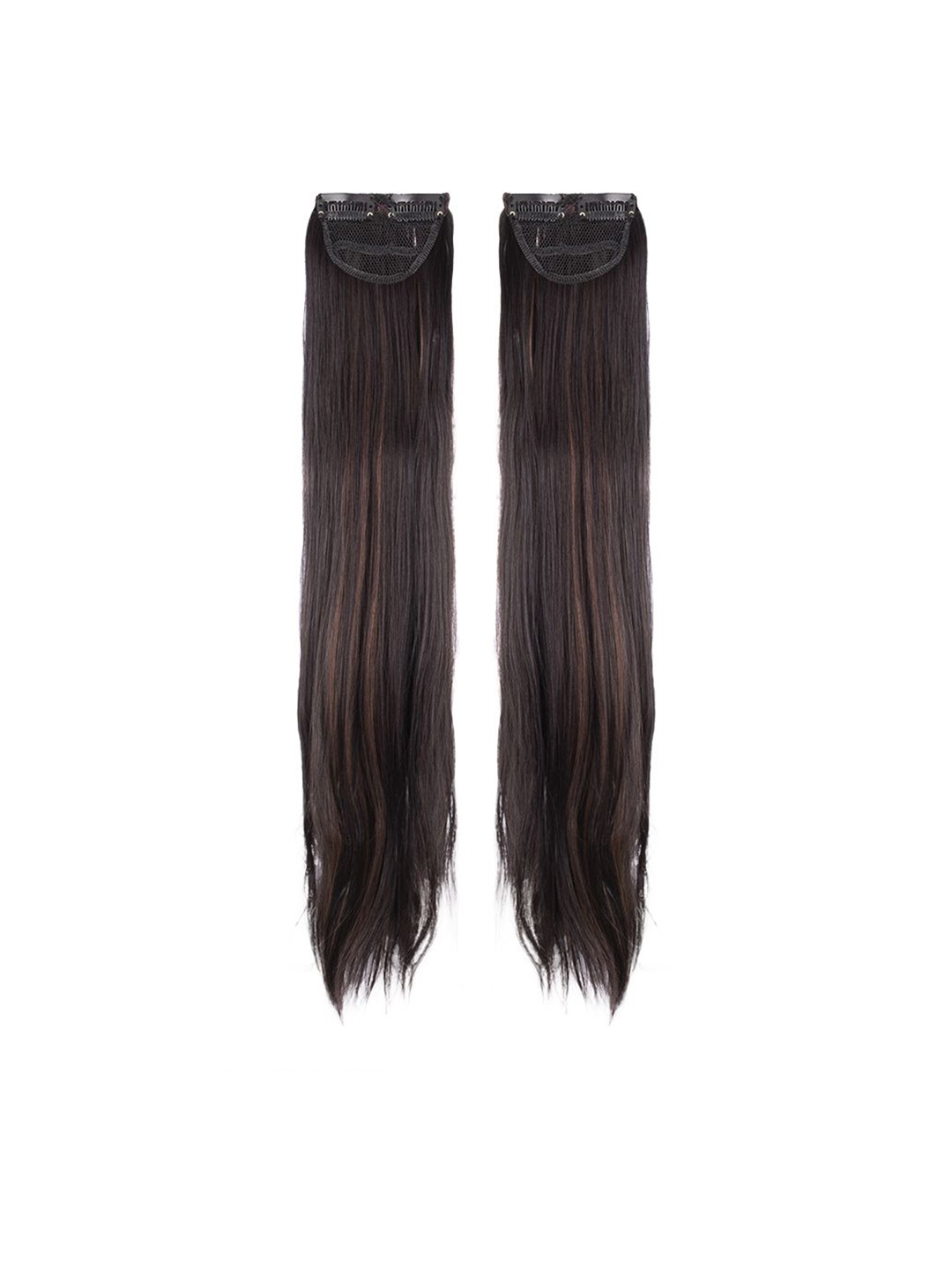 Milano Treasures Set of 2 Clip-in Side Patches Copper Highlights Hair Extension - Dark Brown
Milano Treasures Set of 2 Clip-in Side Patches Copper Highlights Hair Extension - Dark Brown
