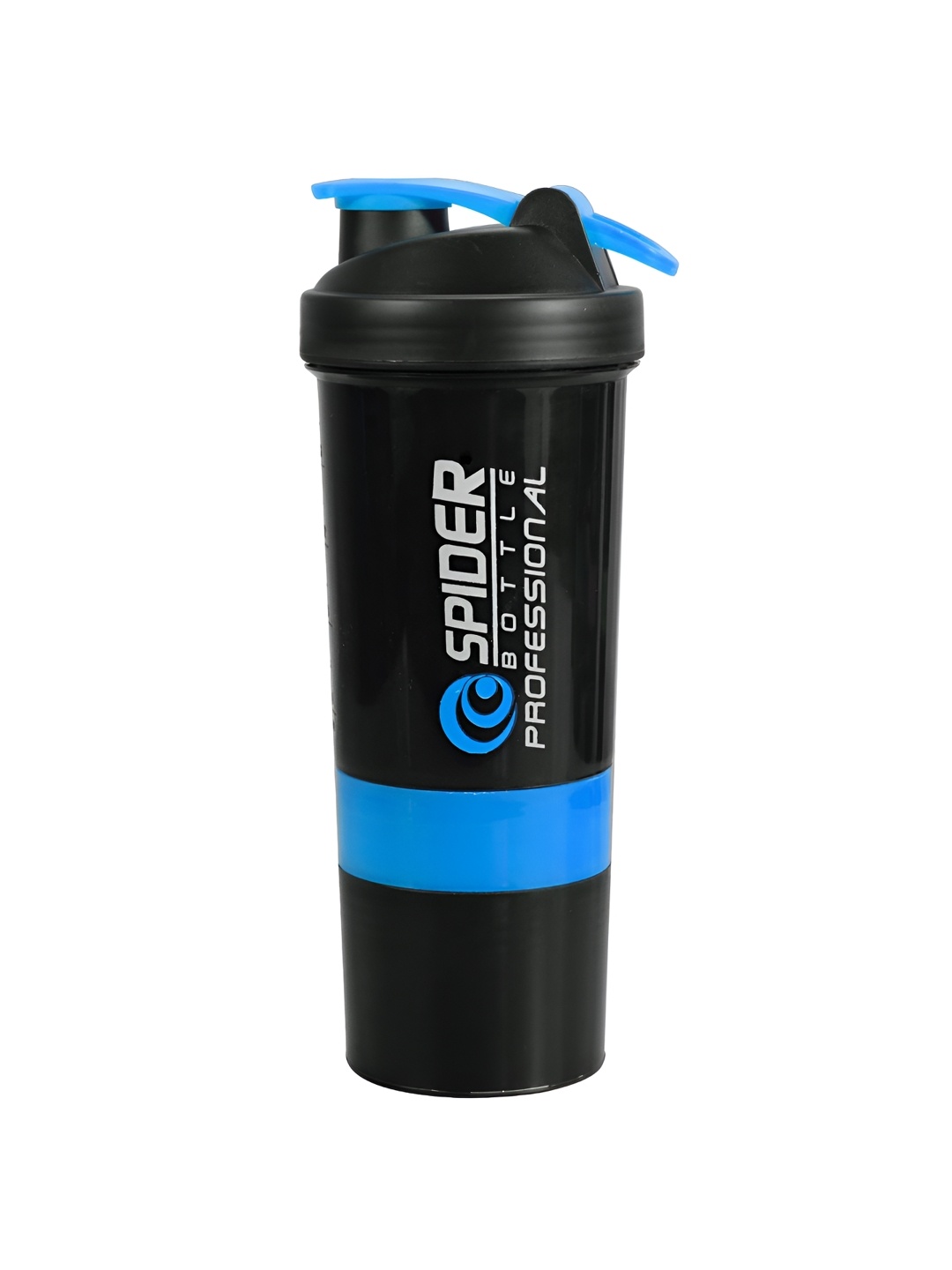GROUPERS Spider Blue & Black Printed BPA Free Water Bottle & Capsules Compartment 500 ML
GROUPERS Spider Blue & Black Printed BPA Free Water Bottle & Capsules Compartment 500 ML