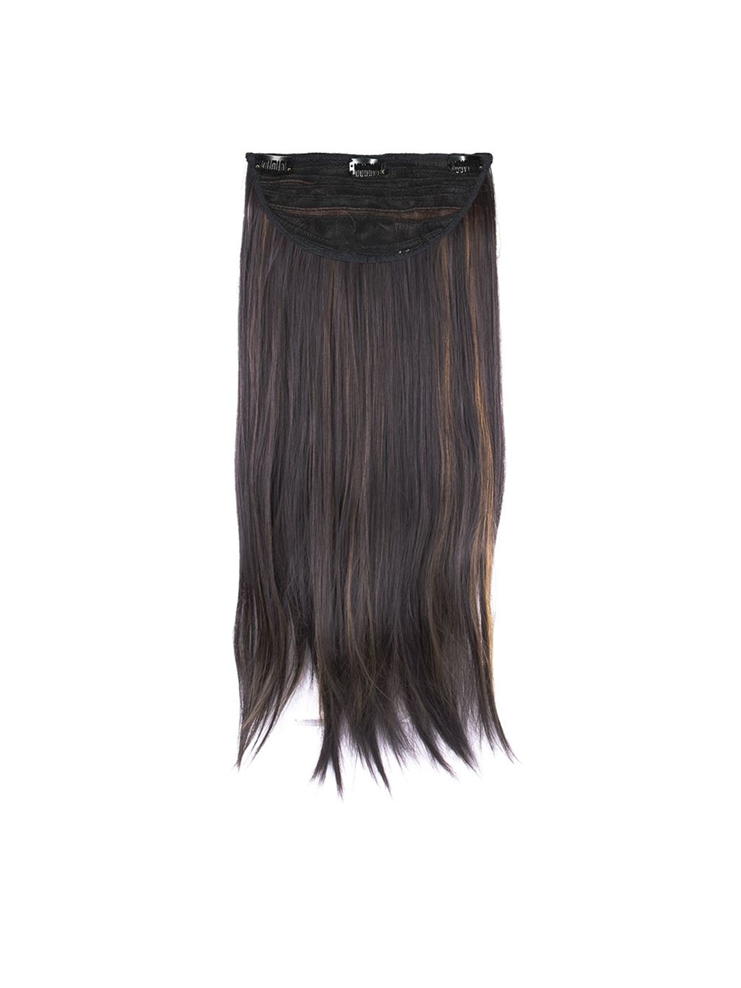 Milano Treasures Straight Clip-in Dark Brown With Golden Highlights Hair Extensions, Gold
Milano Treasures Straight Clip-in Dark Brown With Golden Highlights Hair Extensions, Gold