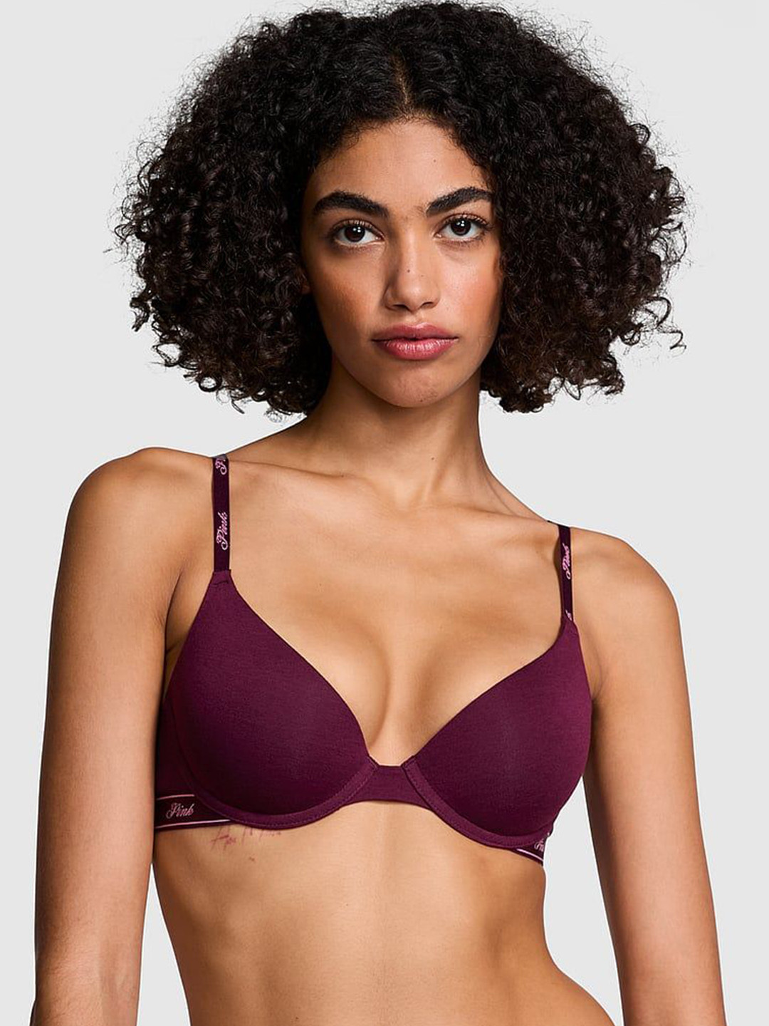 Victoria's Secret Bra Medium Coverage Underwired Heavily Padded, Purple
Victoria's Secret Bra Medium Coverage Underwired Heavily Padded, Purple