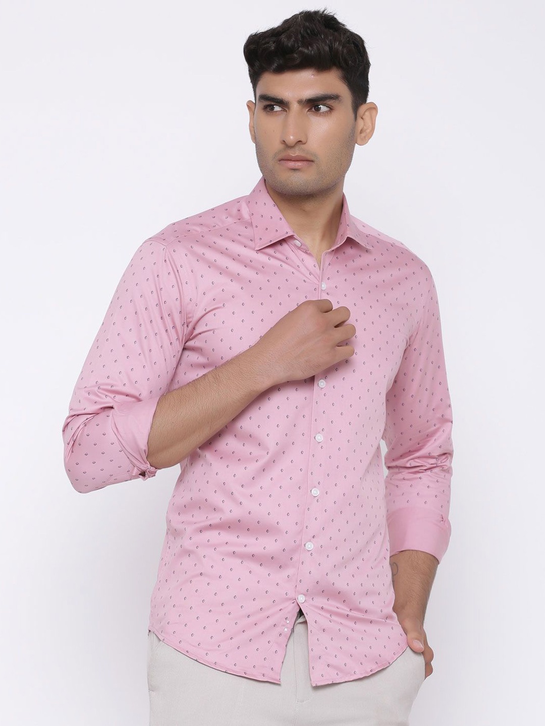 Tistabene Men Standard Spread Collar Conversational Printed Cotton Casual Shirt, Pink
Tistabene Men Standard Spread Collar Conversational Printed Cotton Casual Shirt, Pink