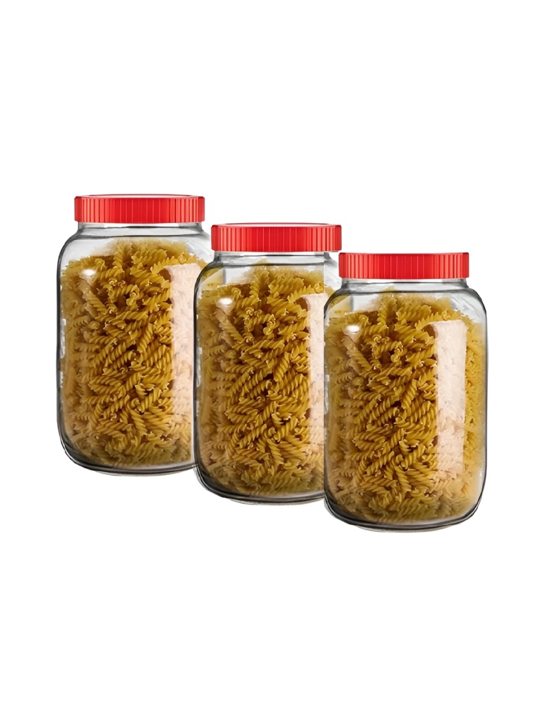 CROCO JAR Transparent 3 Pieces Piramal Round Shape Storage Glass Container 4.5 L each
CROCO JAR Transparent 3 Pieces Piramal Round Shape Storage Glass Container 4.5 L each