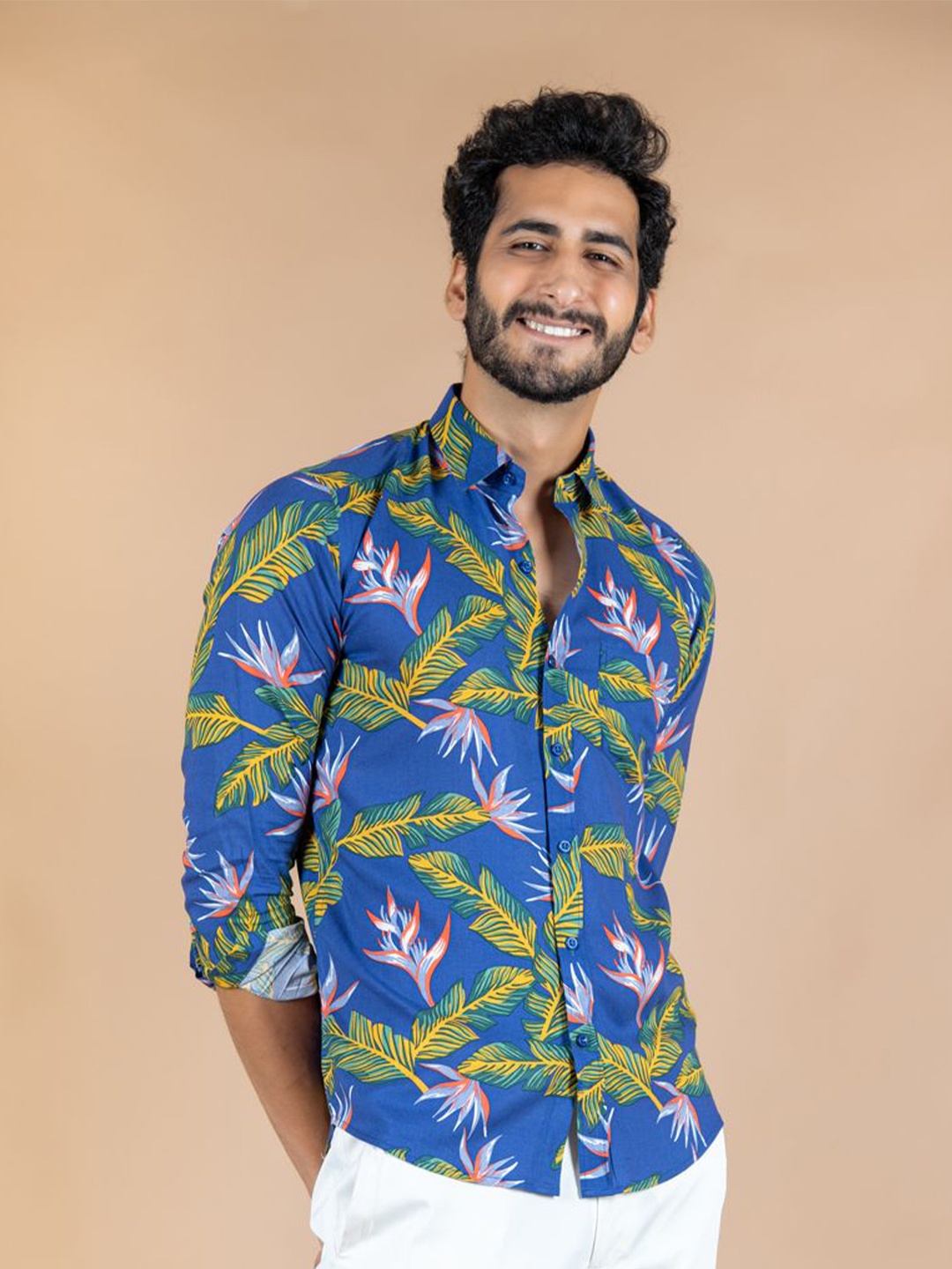 Tistabene Men Standard Spread Collar Conversational Printed Cotton Casual Shirt, Blue
Tistabene Men Standard Spread Collar Conversational Printed Cotton Casual Shirt, Blue