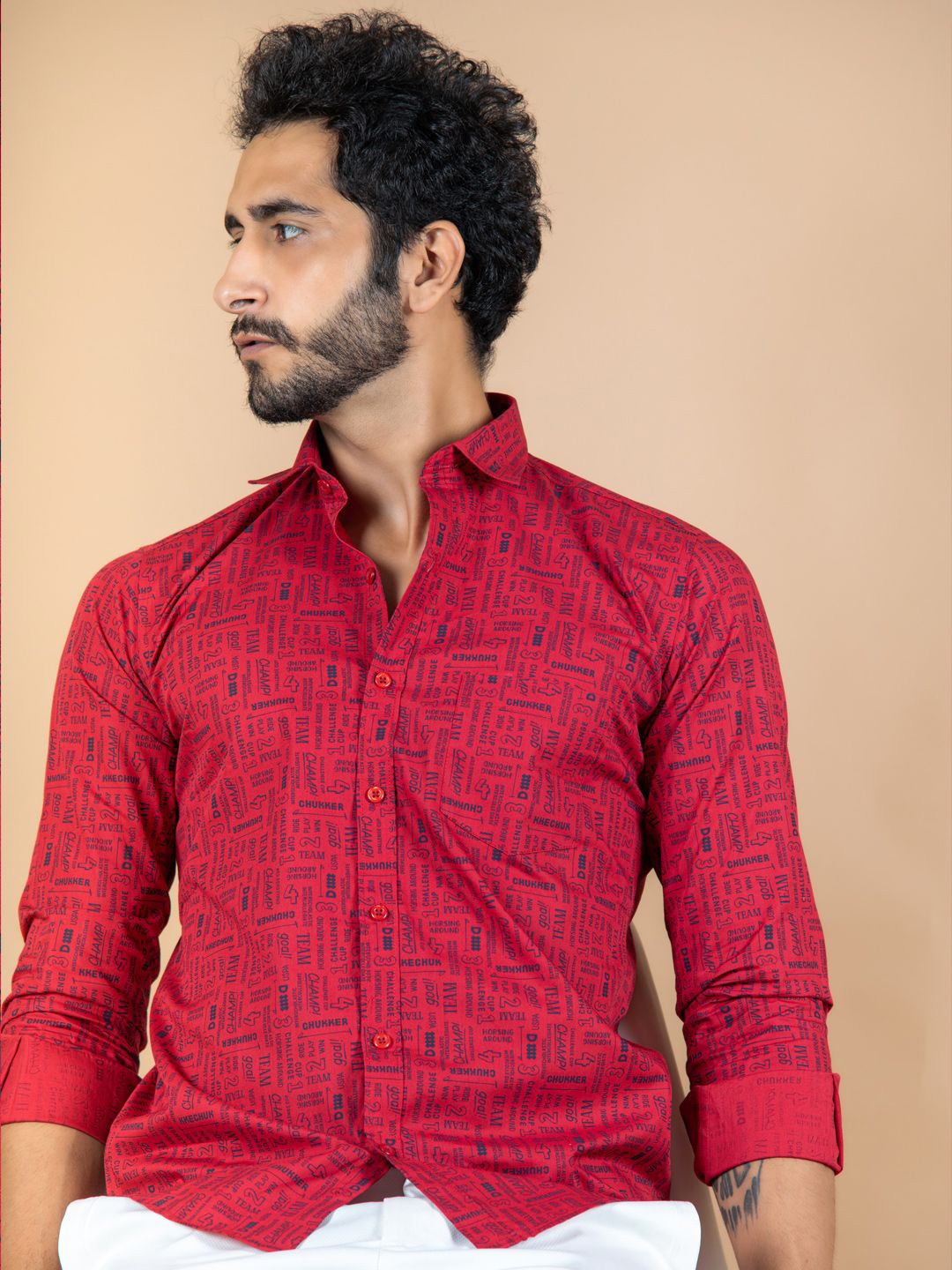 Tistabene Men Standard Spread Collar Conversational Printed Cotton Casual Shirt, Red
Tistabene Men Standard Spread Collar Conversational Printed Cotton Casual Shirt, Red