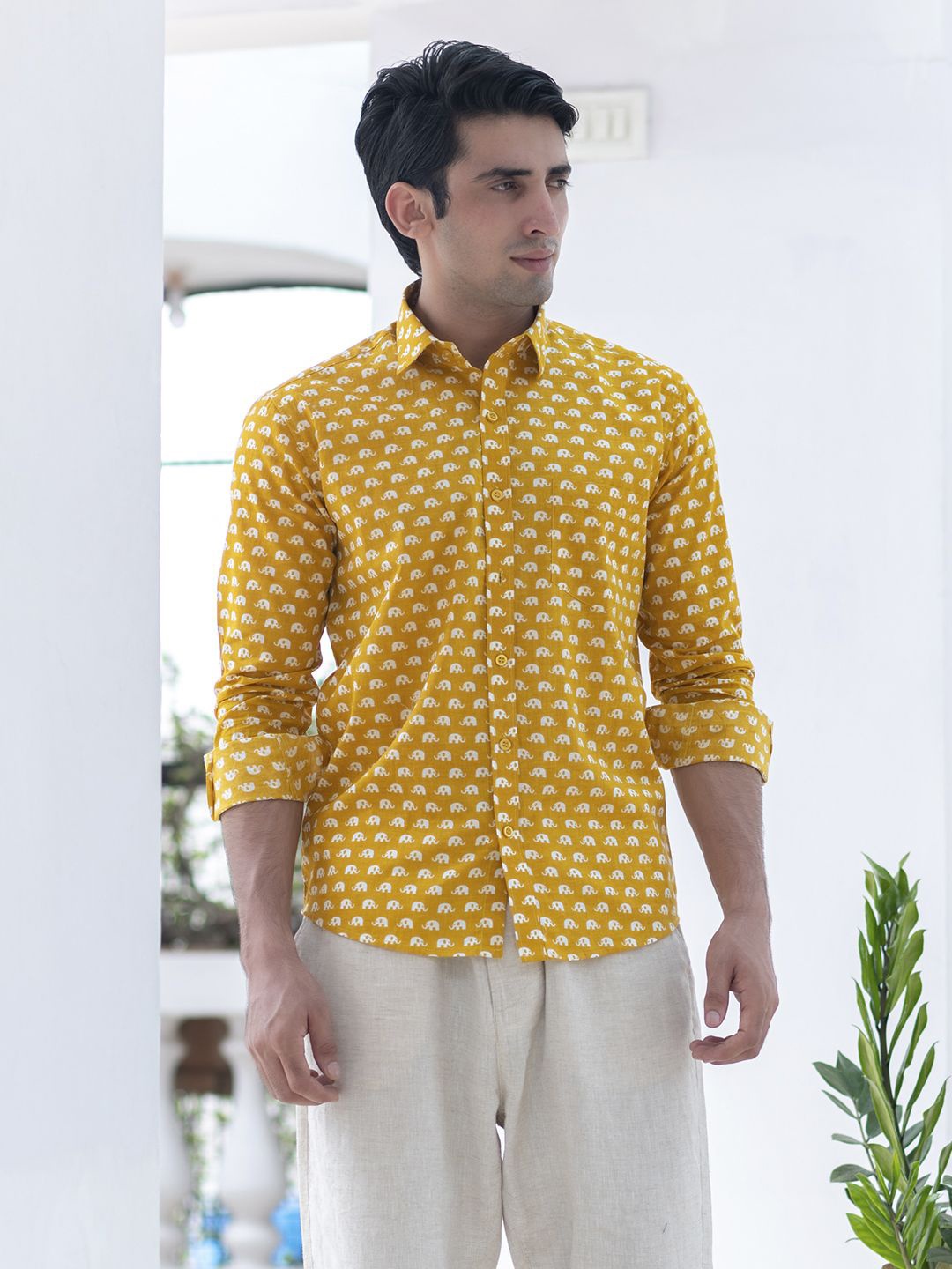 Tistabene Men Standard Spread Collar Conversational Printed Cotton Casual Shirt, Mustard
Tistabene Men Standard Spread Collar Conversational Printed Cotton Casual Shirt, Mustard