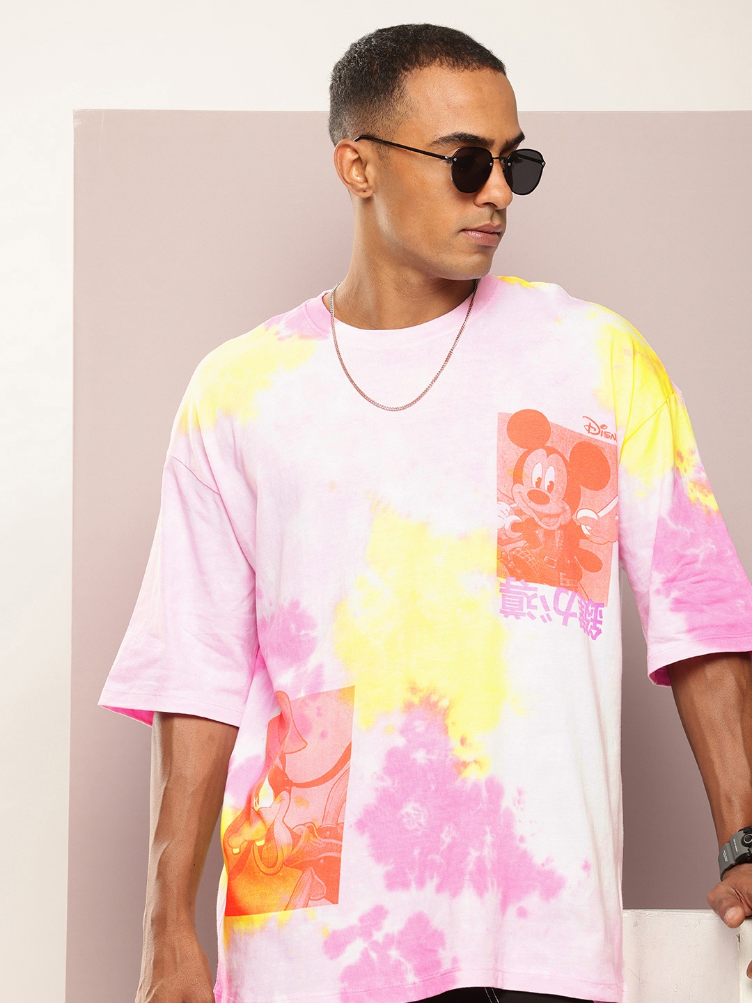 Kook N Keech Disney Tie & Dye Drop-Shoulder Sleeves Oversized Pure Cotton T-shirt, Multi
Kook N Keech Disney Tie & Dye Drop-Shoulder Sleeves Oversized Pure Cotton T-shirt, Multi